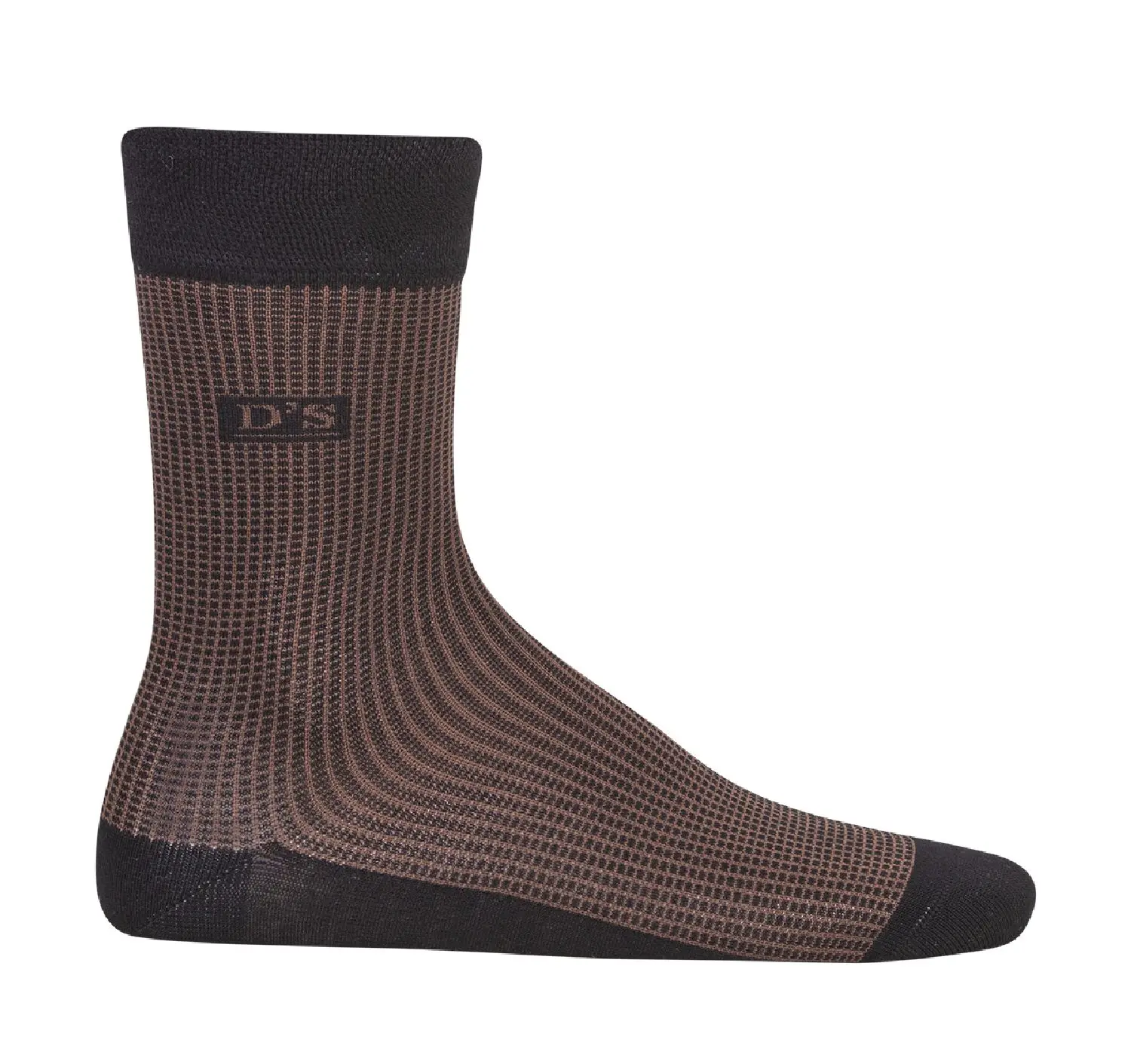 Natural Antiallergic Highly Breathable Bamboo Socks Plaid High Quality Turkish Textile