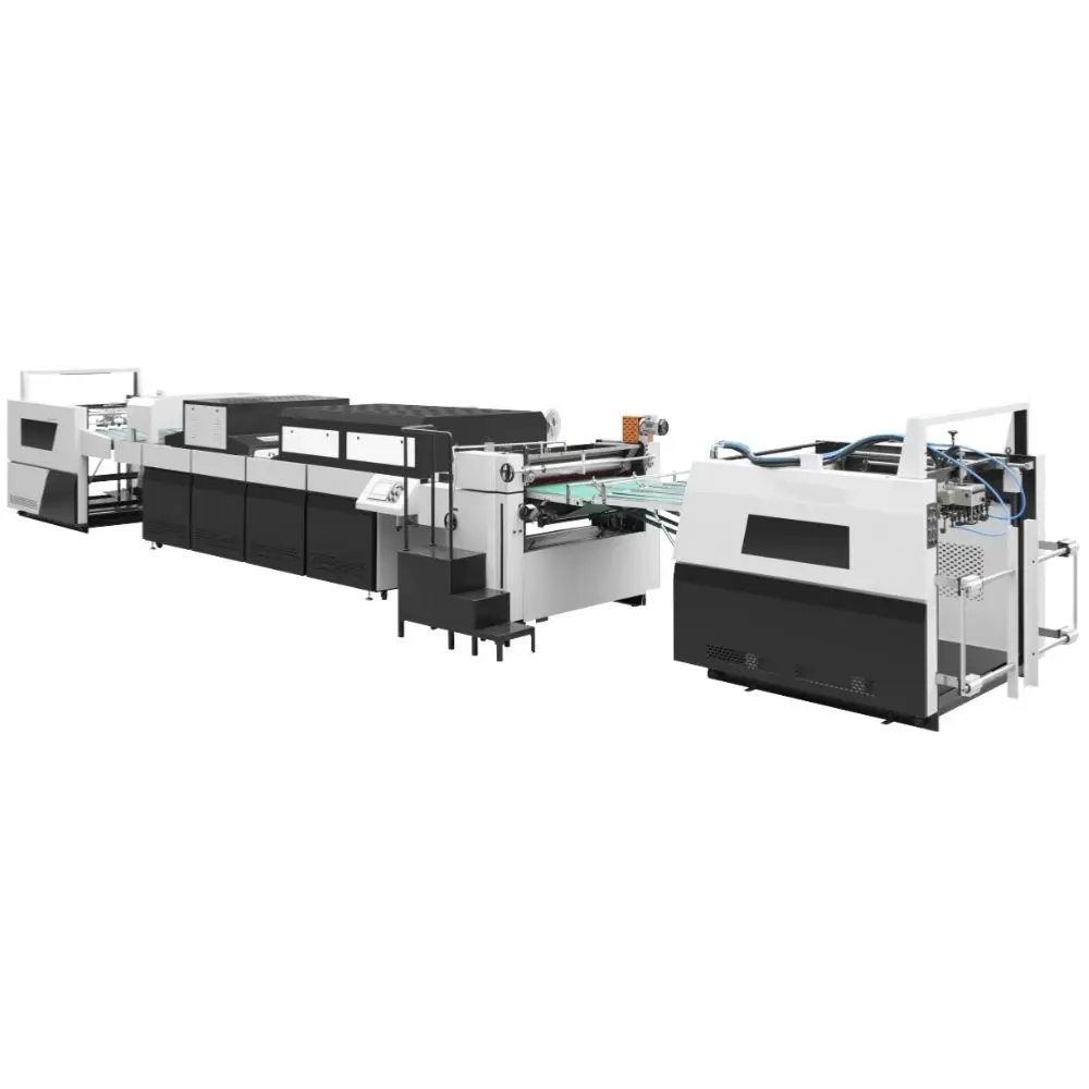 SG-E1200 High Speed Automatic UV Water Base Plastic Soft Touch Oil Varnishing Coating Machine