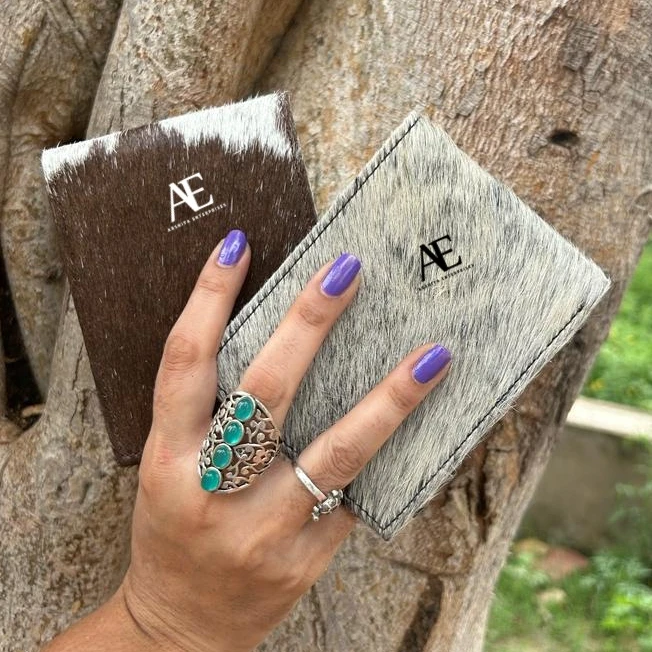 Exclusive Suede Leather Wallet Genuine Leather Personalized Men Handmade Wallet Minimalistic Leather Smart & Slim Wallet for Men