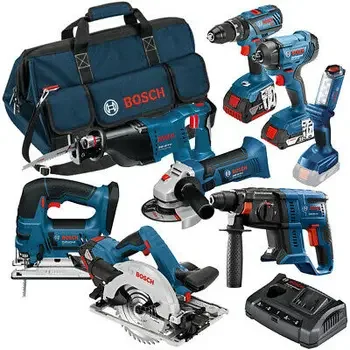 ORDER NOW Original BosChs_20V 6.0-Ah Li ion Cordless 15-Pieces Combo Kit Power Tools