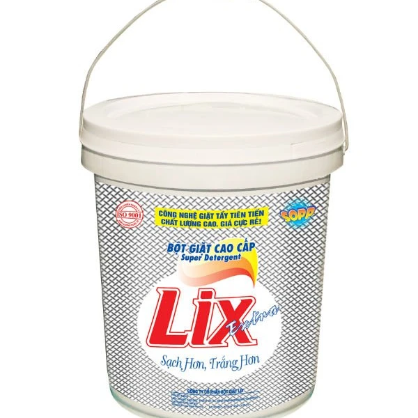 Big volume high efficient washing detergent bucket with nice fragrant/ Customized detergent laundry