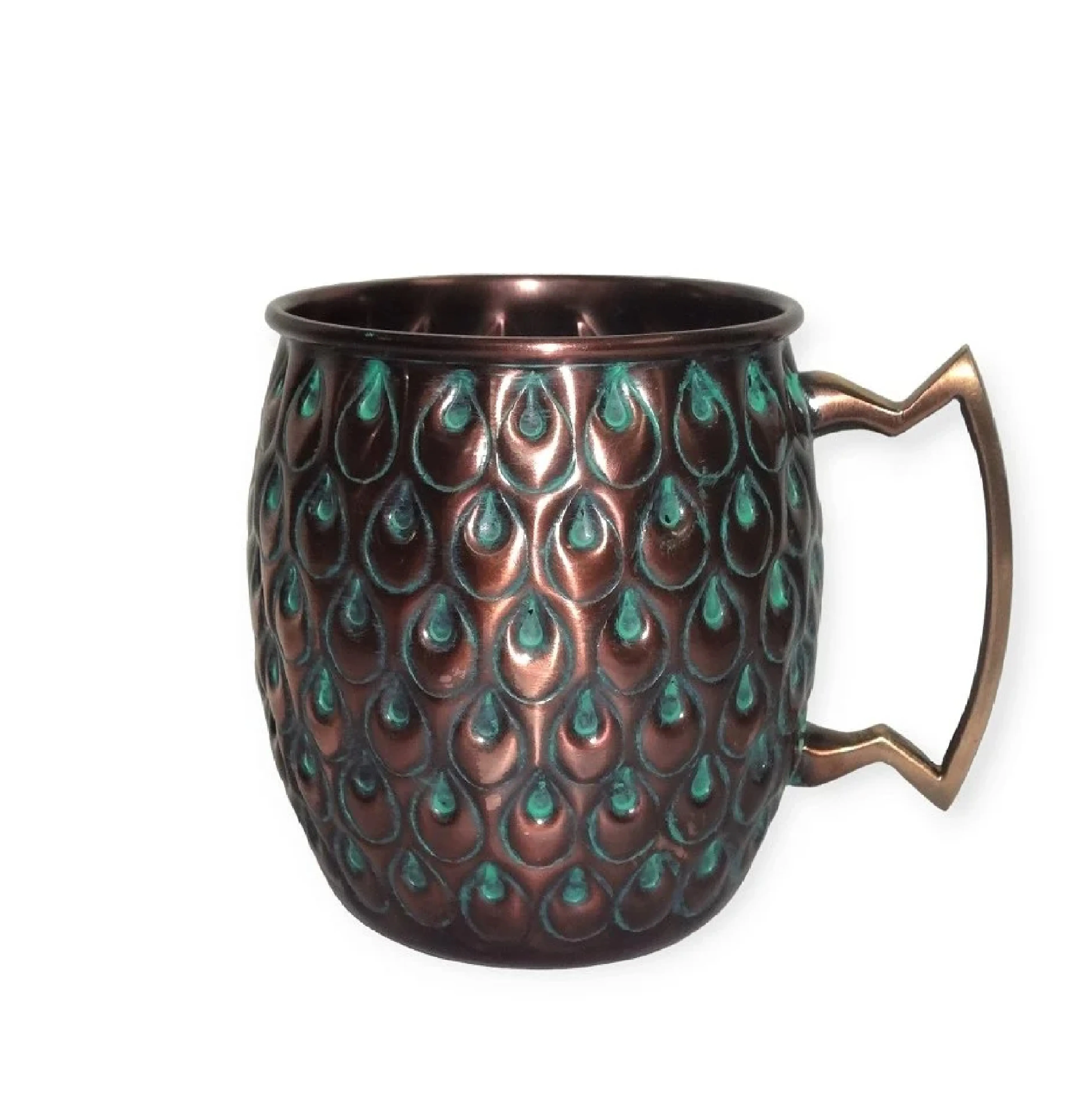 Hot Selling Different Style Copper Mug For Moscow Mule Copper Mugs 100% Copper Supplier From India