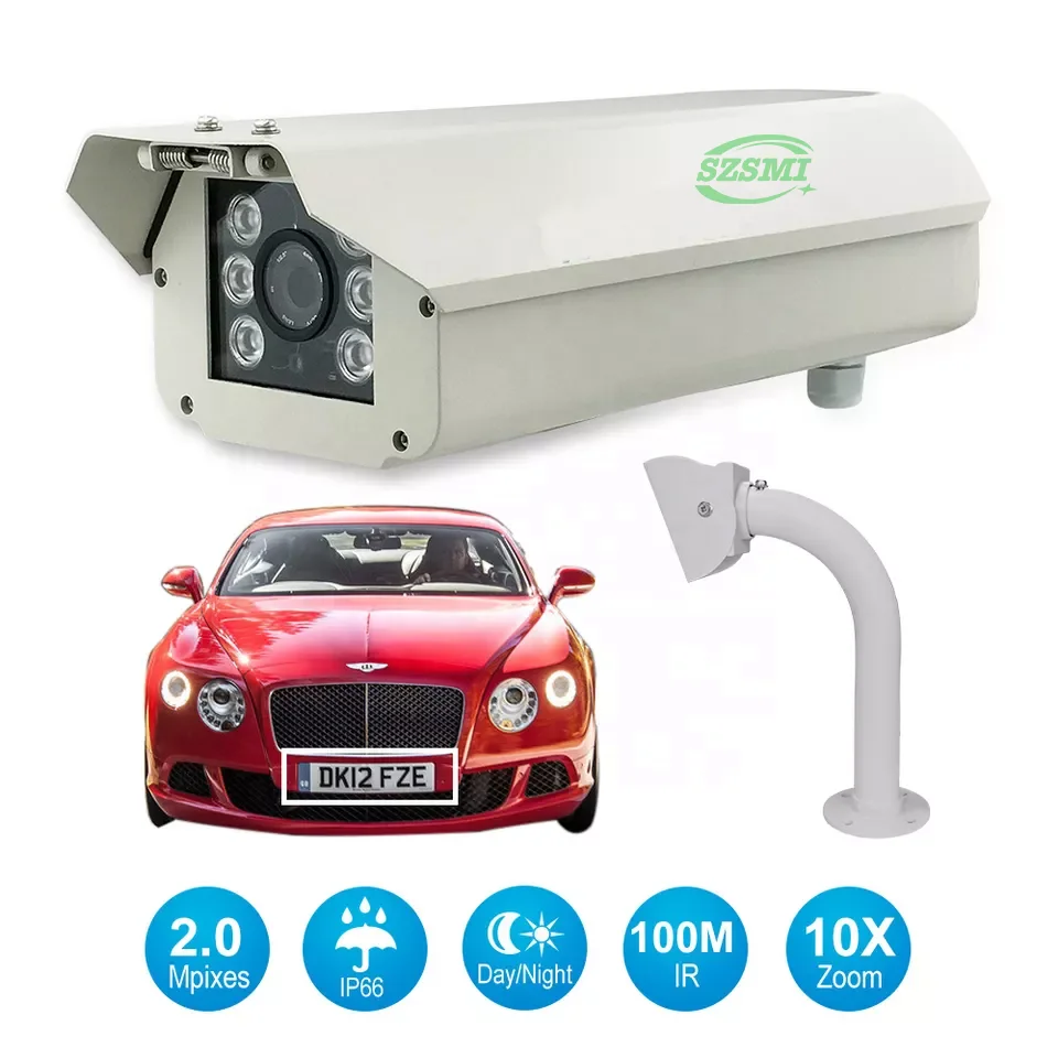 Anpr Number Plate Recognition Camera Lpr License Plate Recognition Camera