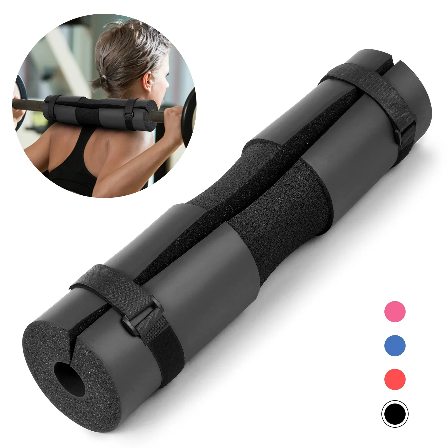 new arrival foam padded barbell for hip thrust  with custom logo and multi design s1020 top sold item with compatible rates