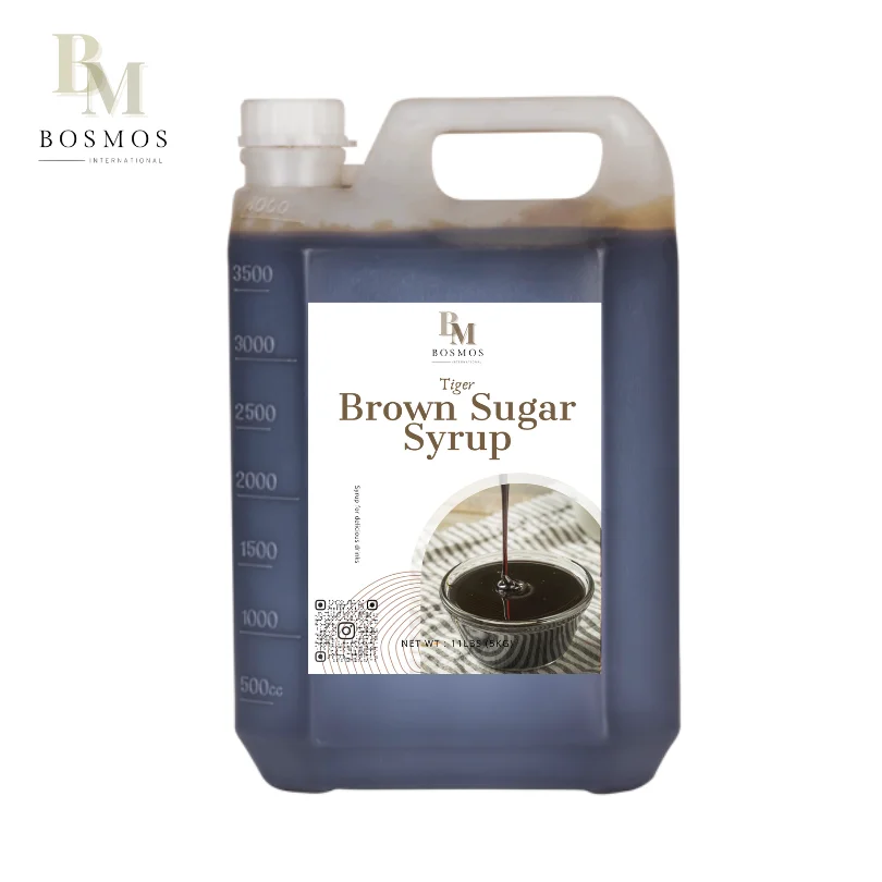 Bosmos_ Tiger Brown sugar syrup  5kg - Best Taiwan Bubble Tea Supplier, Concentrated Syrup