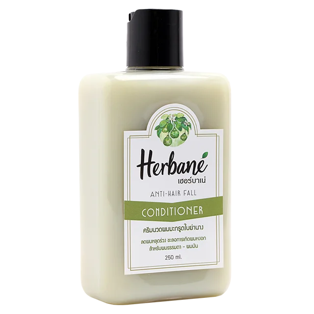 Itchy Scalp Relief Conditioner With Leech Lime & Yanang Leaves Reduces Scalp Itching And Hair Loss From Thailand, 250ml.