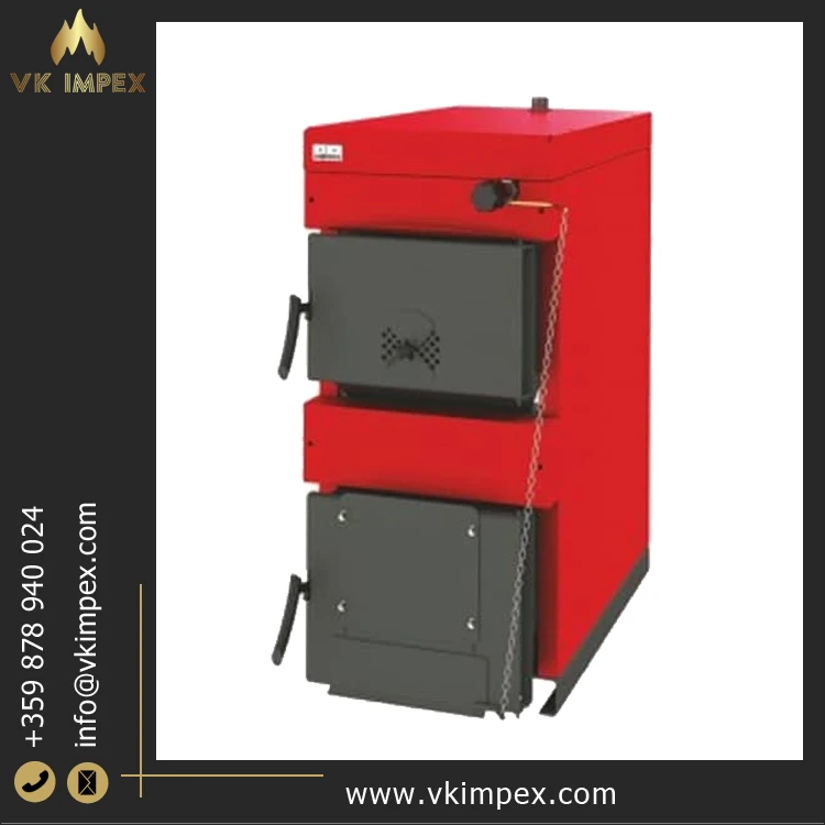 Excellent Quality 55kW Solid Fuel Wood Boiler with Eye-Catching Design Leading Supplier of Pellet Stoves