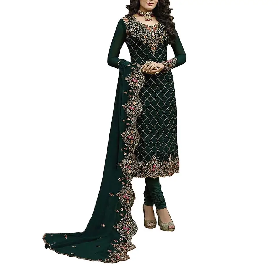 Pakistani salwar kameez Wholesale India and Pakistan Clothing Lenin dresses Ladies Swiss Lawn Dress