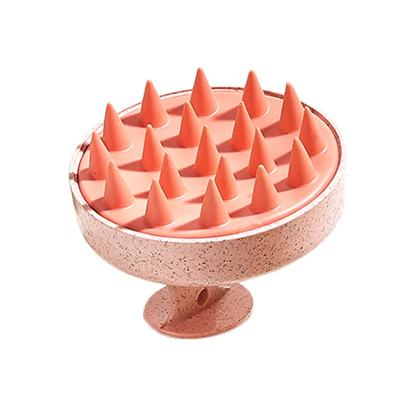 Инструмент для красоты, щетка для шампуня, Массажная щетка для кожи головы, отшелушивающий Массажер кожи головы, силиконовая щетка для шампуня Gmx031