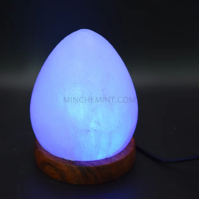 Himalayan Natural Salt Rock USB Night Light Pink Crystal Salt Lamp Use Cord Color Changing Himalayan Salt Lamp