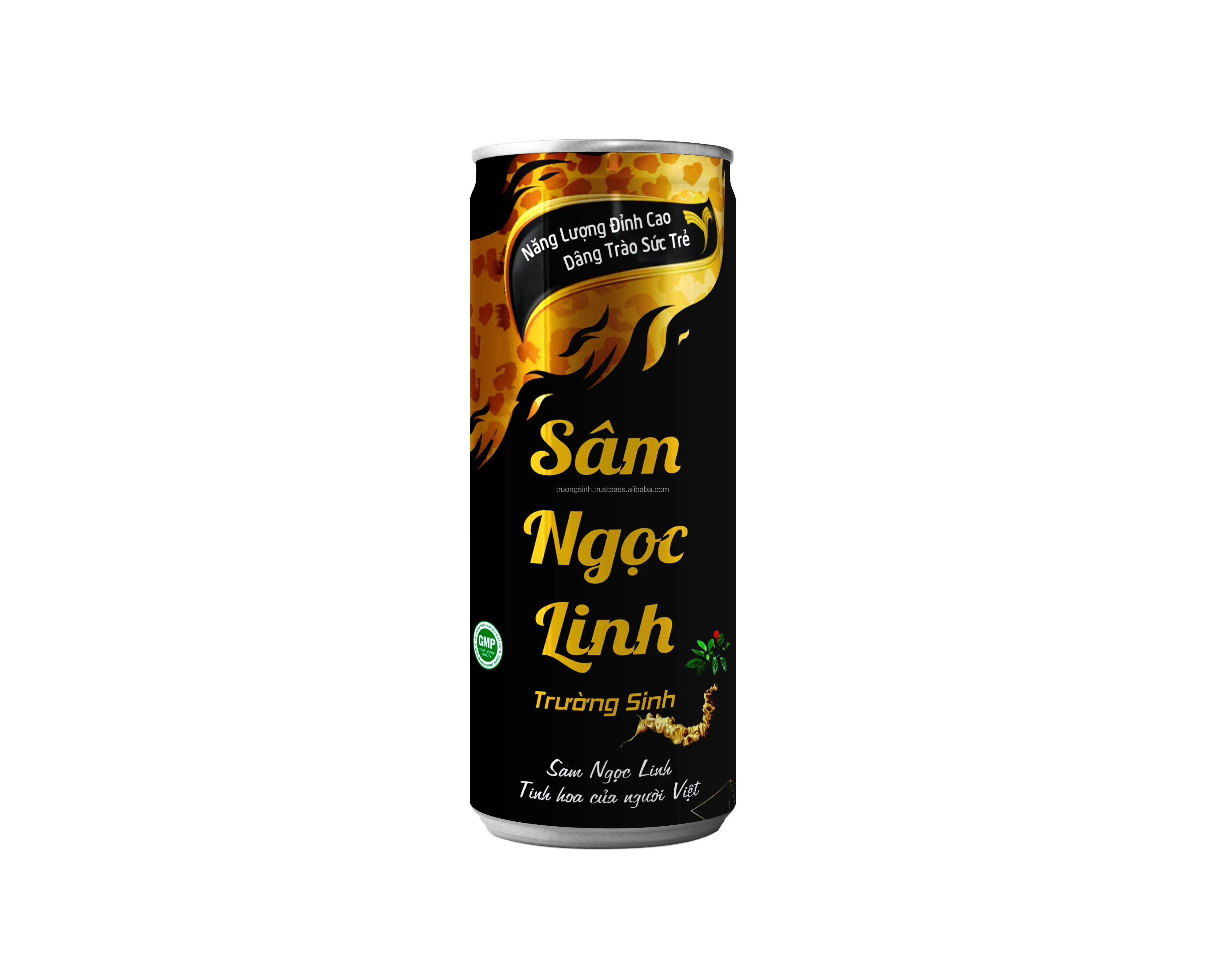 Cheap Herbal Drink From Vietnam good for health Ngoc Linh Ginseng 320ml can