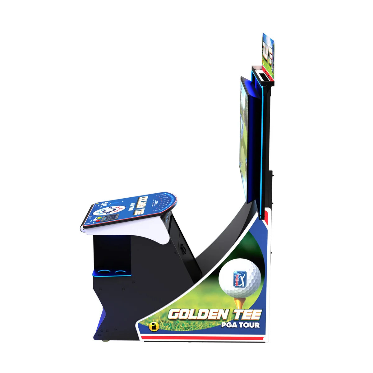 Golden Tee PGA Tour 2022 Home Edition Deluxe Golden Tee Golf Golf  Magnetic Tees