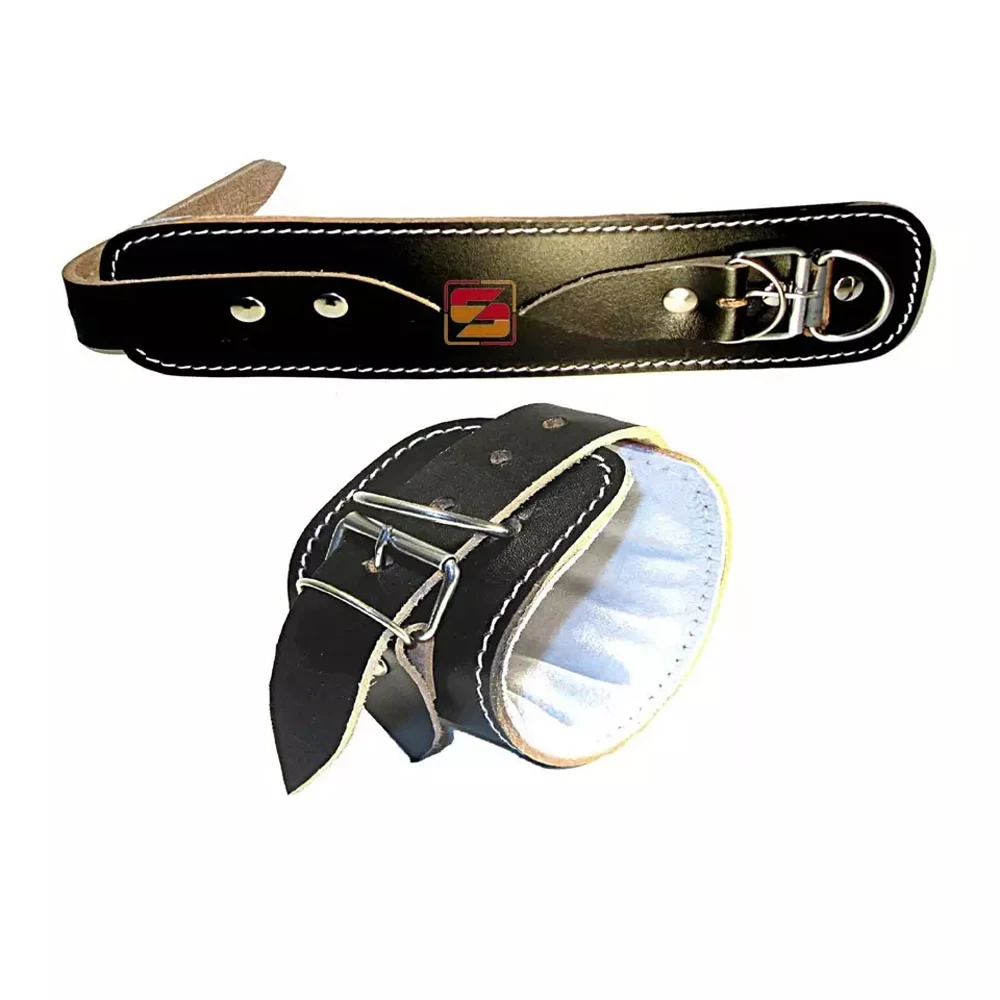 Оптовая Продажа с завода удобные и прочные ремни на лодыжке для тренажерного зала двойным D-кольцом защитные функции тяжелых кроссовок