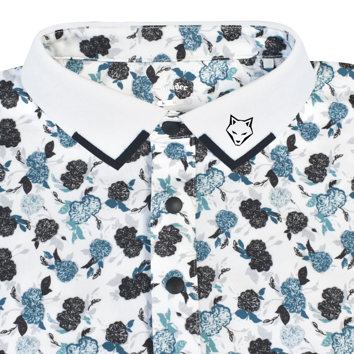 Custom Embroidered Logo Cotton Golf Polo Shirts for Men: Personalized Collared T-shirts with Printed Design