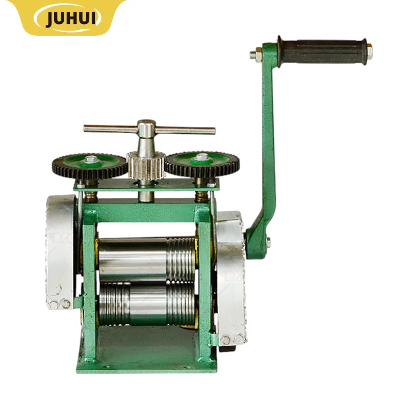 Ручной пресс для ювелирных изделий золотого и серебряного полукруглого квадратного рулонов