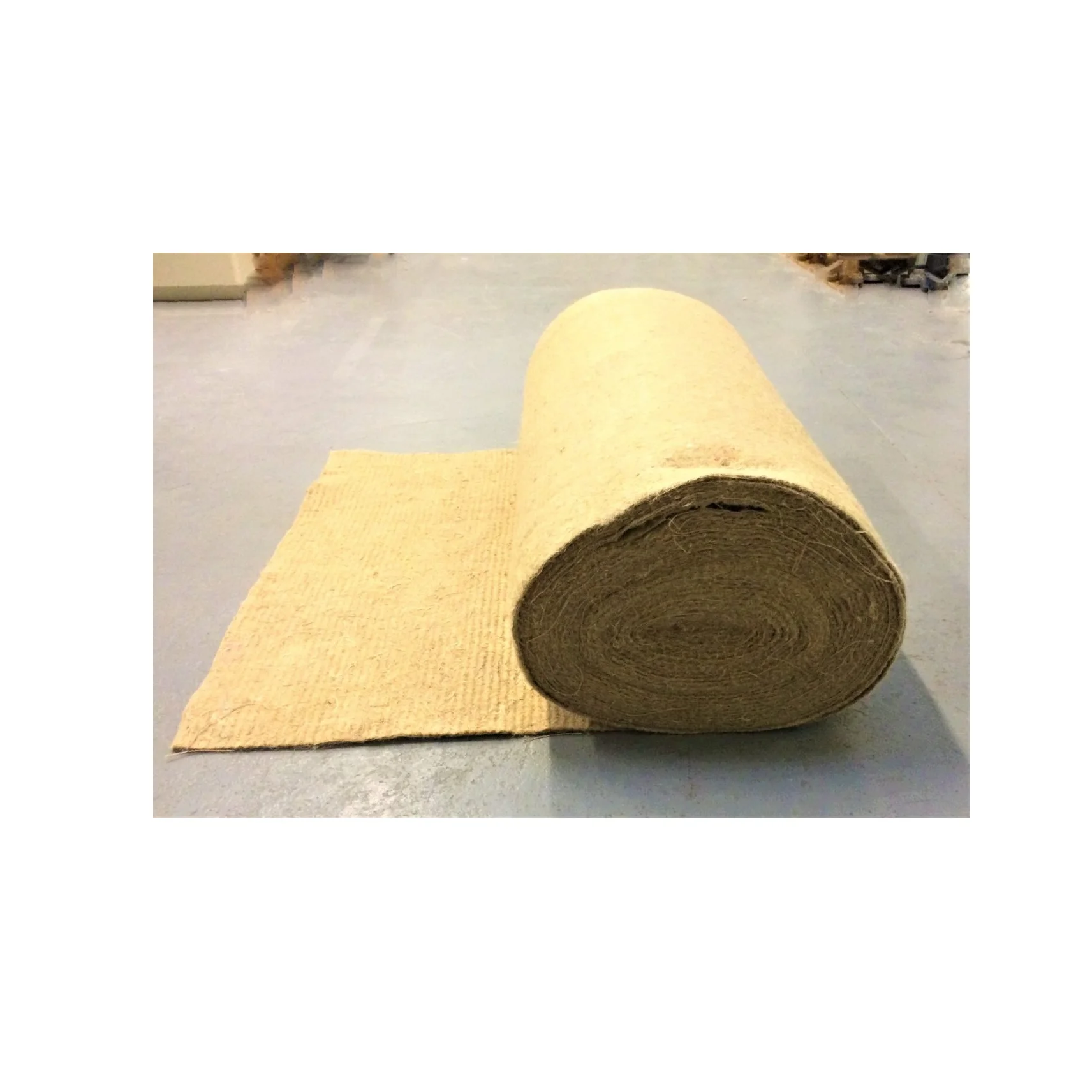 Standard Quality 100% Jute Felt and Hemp Growing Mat Made of Needle Punched Used for Thermal Insulation Packaging for Export