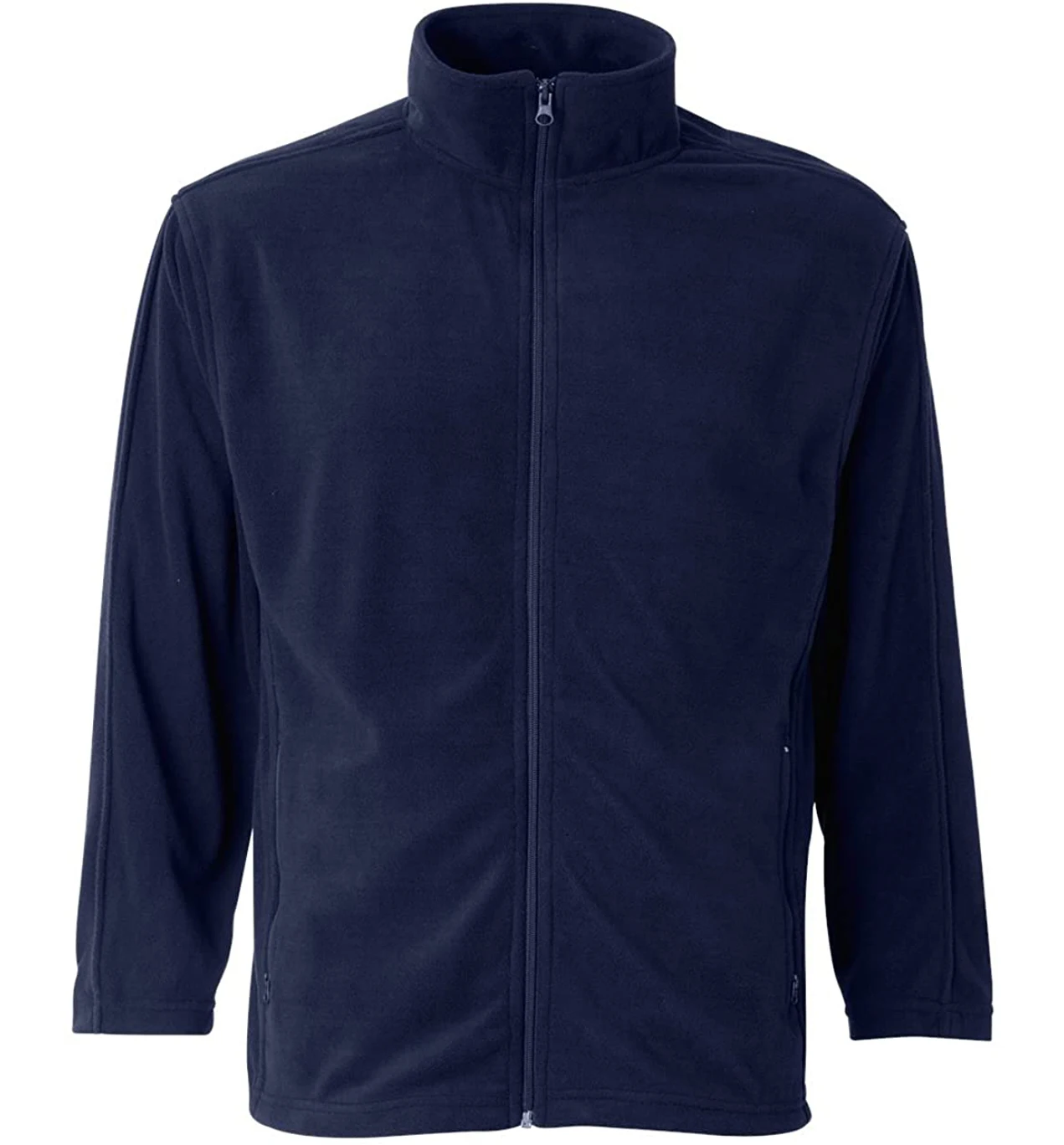 Mens Polar Fleece Jacket Plain Warm Full Zip-Up Coat Wholesale Man Long Sleeve Winter Micro Men Polar Fleece Jacket