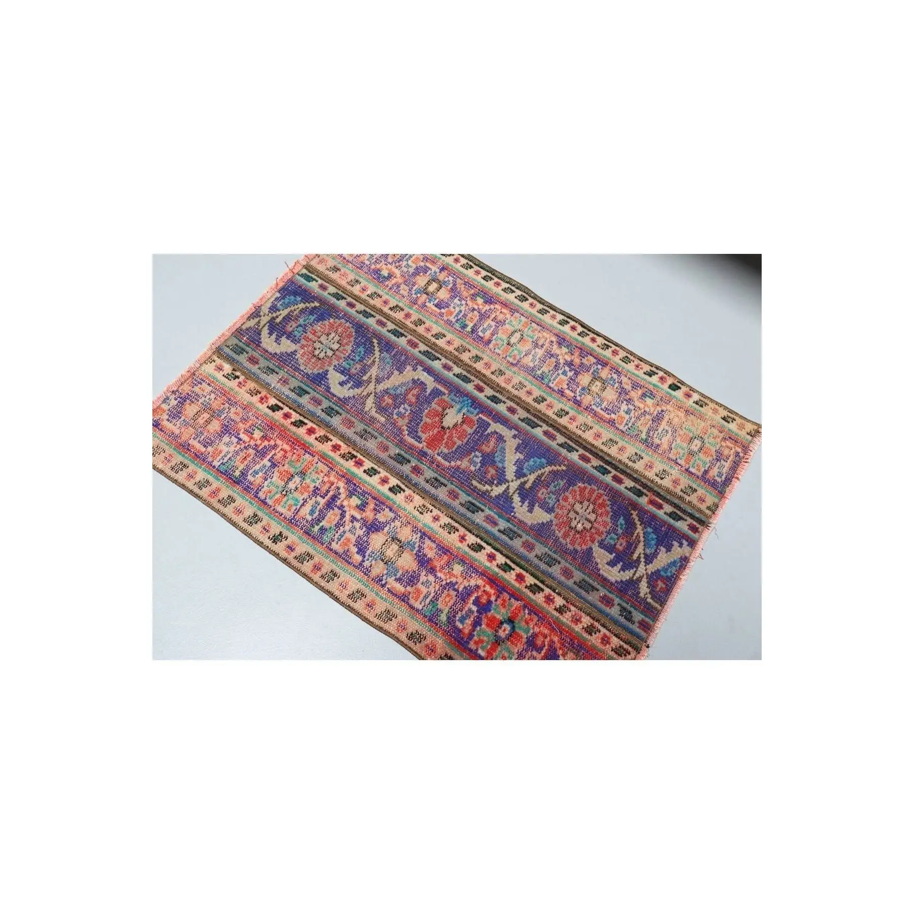 Hand Woven Carpet, 83x103 Cm Turkish Carpet, Anatolian Carpet