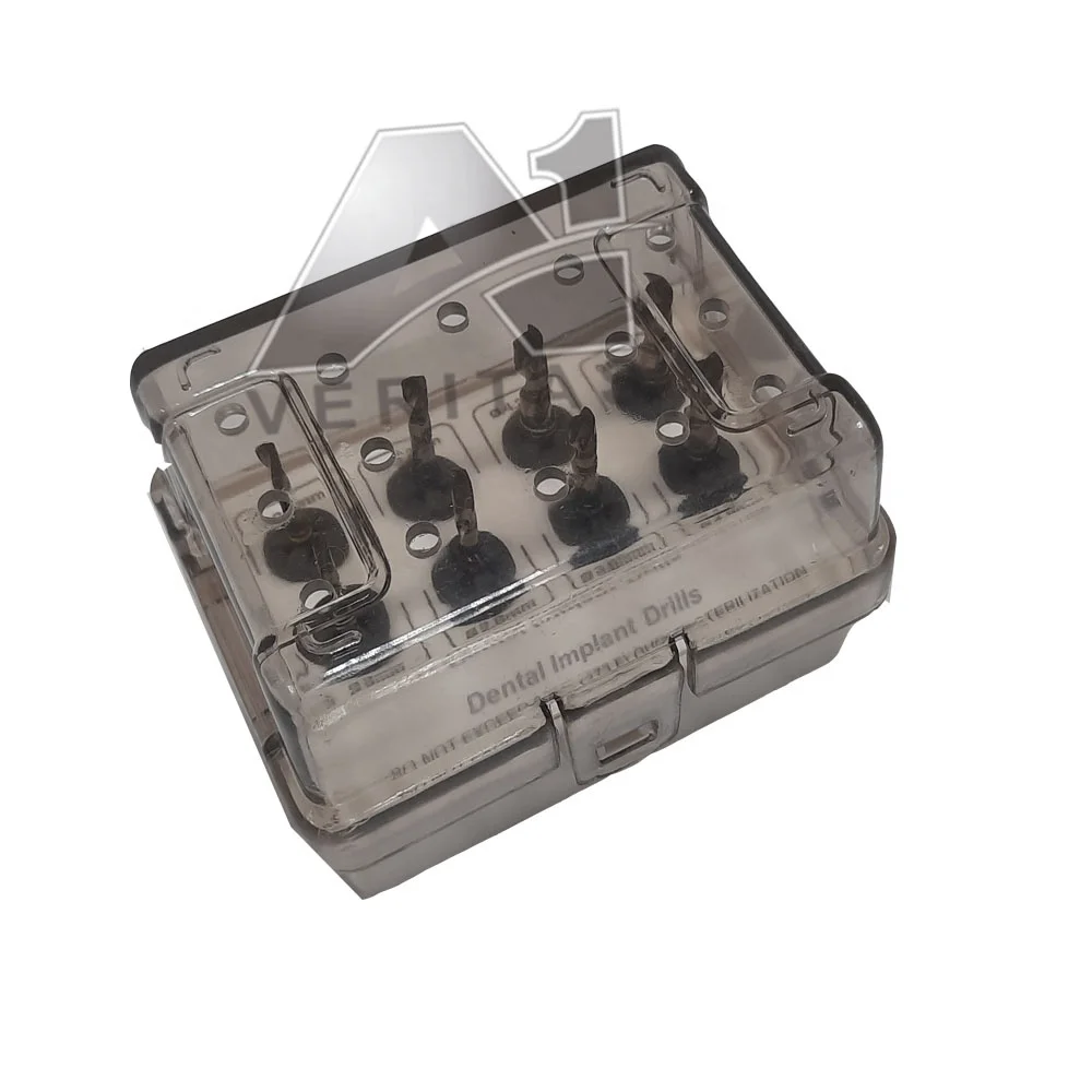 High-Precision Dental Implant Drills Kit for Optimal Implant Site Preparation A-1 VERITAS Dental Drill and Accessories