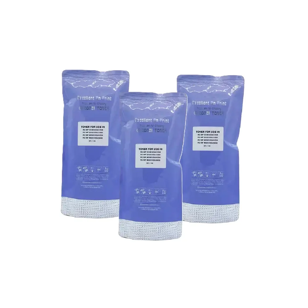 Ricoh Original Refill Toner EOP21 Bag 1 KG Black Powder Compatible for RC MP 2555/3055/3555 MP 4055/4054/5054/6054 Ricoh