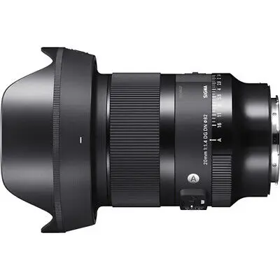 Sigma 20mm F/1.4 DG DN Art Lens (S.ony E)
