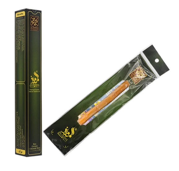 AL-MUMIZ  MISWAK/SEWAK/SIWAK/ BEST QUALITY NATURAL TEETH CLEANING STICK CUSTOM PACKAGING FOR TEETH DISEASES HEALING NATURAL
