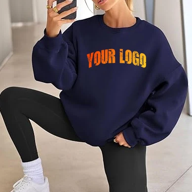 Wholesale Stylish Women Sweatshirt Pullover Arrival Women Sweatshirt In Different Styles Custom Logo Sweatshirt For Women