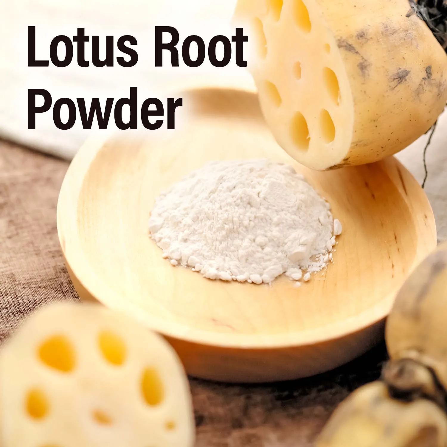 High Quality Natural Pure Lotus Root Powder Vegetarian Vegan 100% From Japan Wholesale