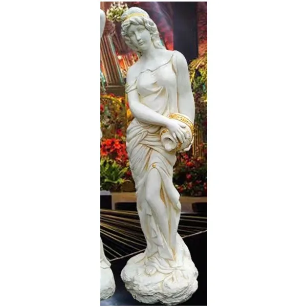Modern Hot sale Popular Design Life Size  Figure Statue Garden Ornament White Marble Wings Angel Statue for Sale