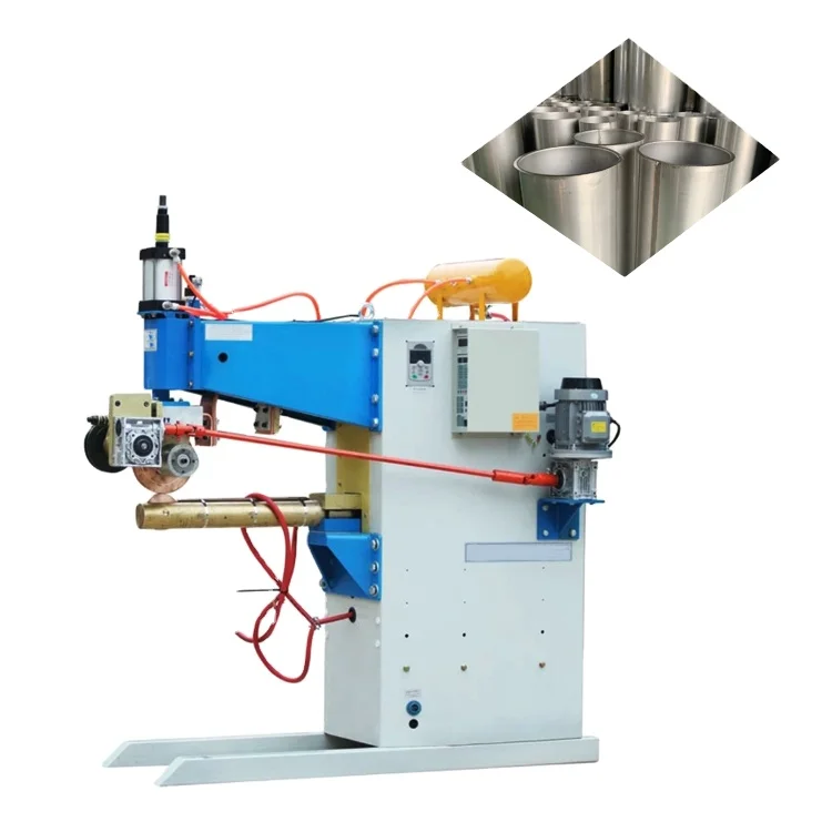 Automatic Straight Seam Welding Machine For Thin-wall Tank Welding And Round Steel Tube