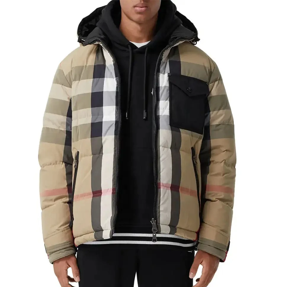 2024 new arrival latest design custom wholesale your own design low MOQ casual wear windproof winter wear new puffer jacket