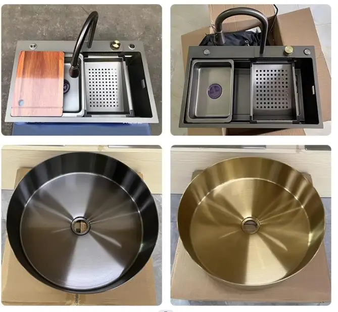k 770*490mm Israel market model stainless steel sink  kitchen wash tub sink double bowl undermount sink