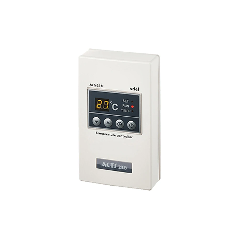 Heating Digital Device ENERPIA Electric Heating System Thermostat Wireless Remote Control Included Timer Setting Sensor Method