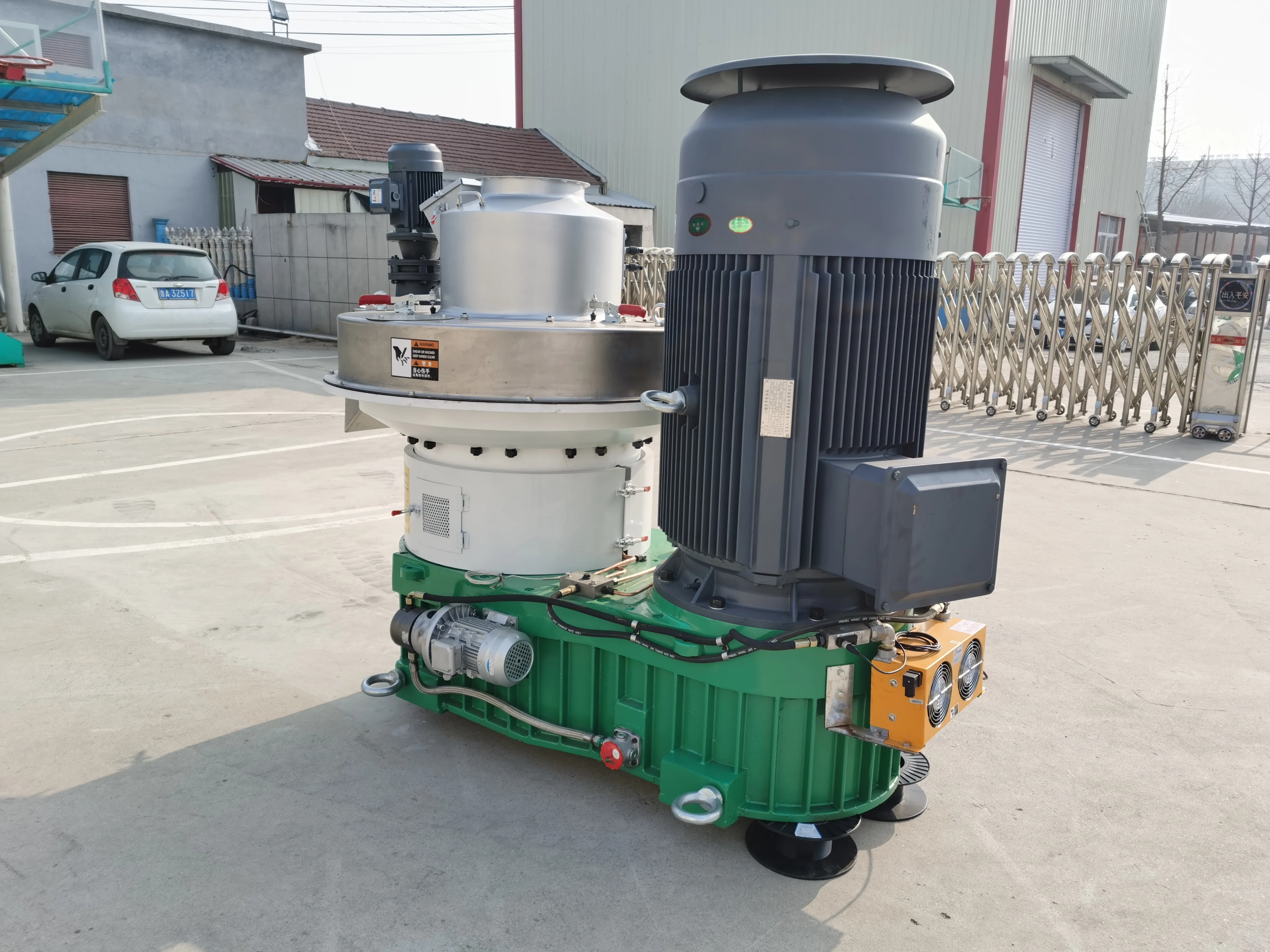 Rotexmaster industrial large capacity vertical ring die pellet machine wood pellet mill factory directly supply price