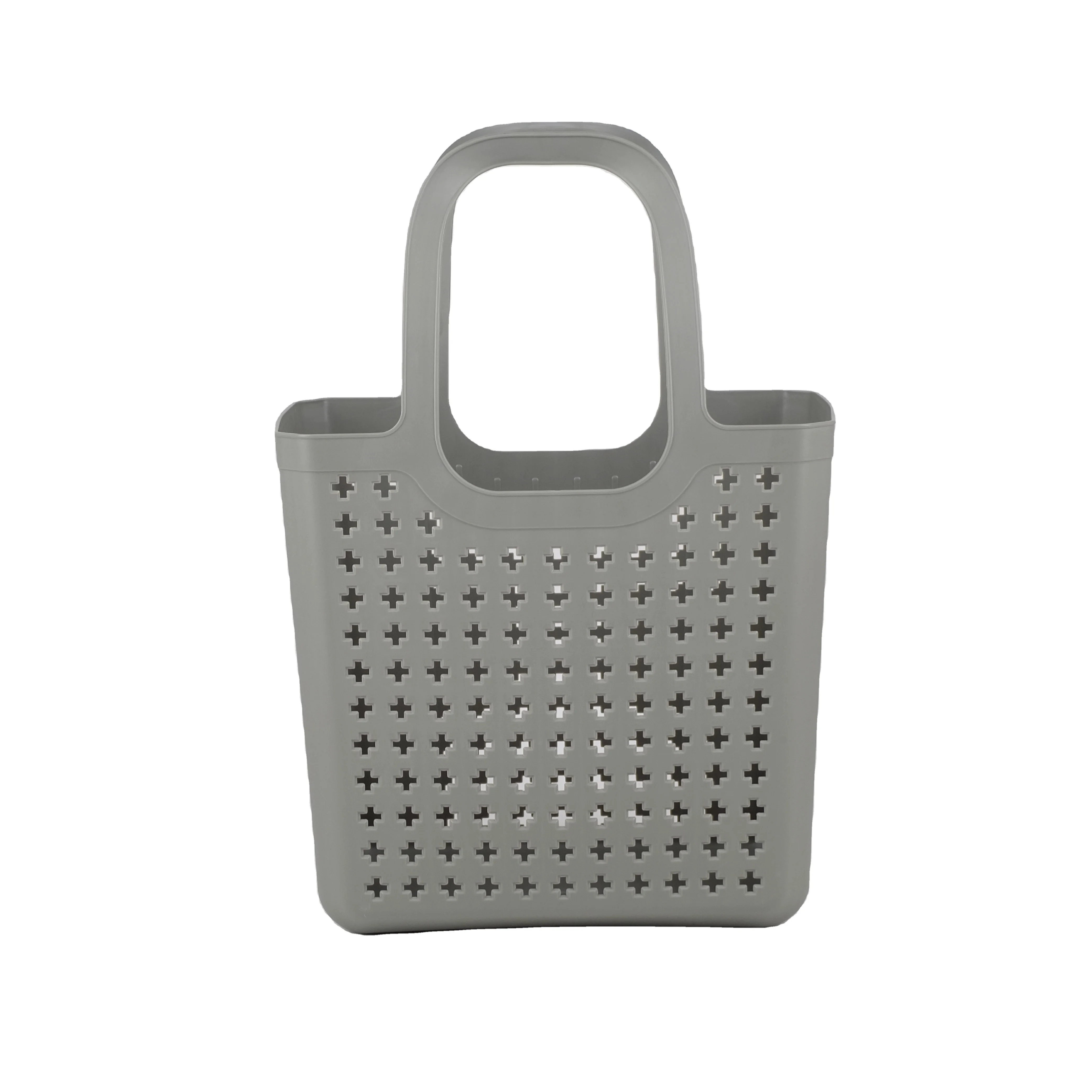 Shopping basket with handle foldable plastic Thailand manufacturer exporter high quality products foldable  basket