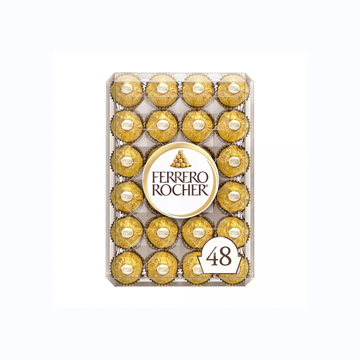 Ferrero Collection Chocolate T24 Direct Exporter Ferero Rocher Chocolate Snack Made from Hazelnut