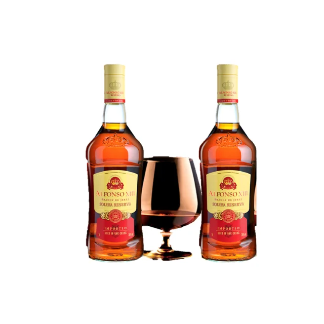3 Years Distilled Brandy of Jerez Solera Reserva ALFONSO XIII Best with Mixer Cocktails Neat  Recommended Brandy (11000002518969)