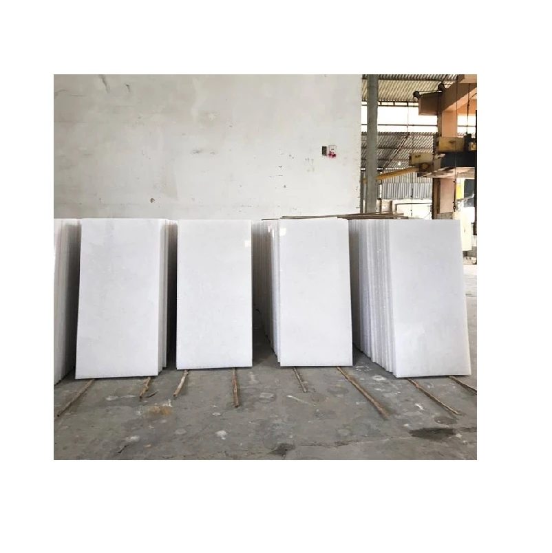 Marble Stone Milky White marble Slabs Honed Finished Used for interior decoration best price