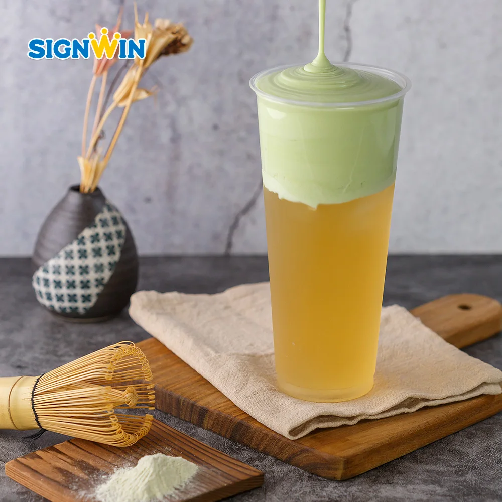 SIGNWIN-Matcha порошок молочной пены