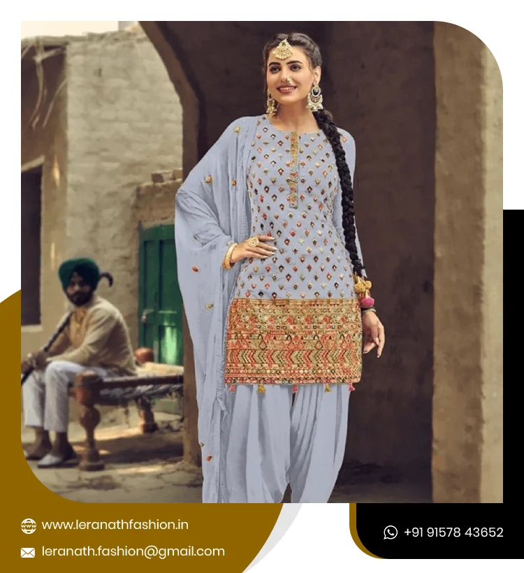 Party Wear 2022 Heavy Georgette With Embroidery Work Pakistani Salwar Kameez Dresses Women Shalwar Kameez