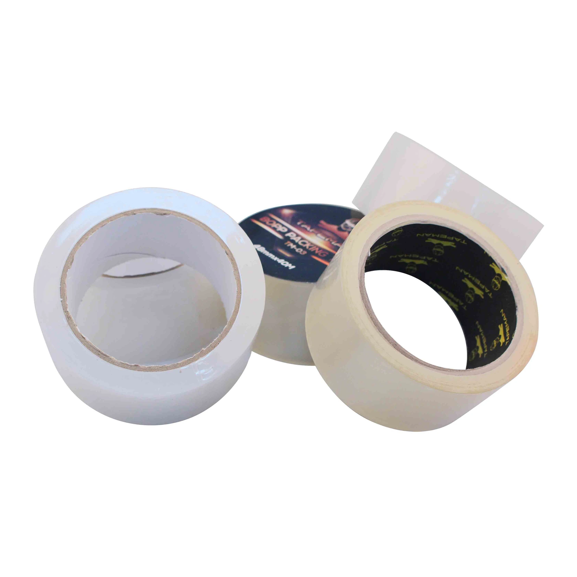 Free sample Cheap economically Custom Logo Brown Transparent clear Shipping Sealing Bopp Packing Tape For Bag Box