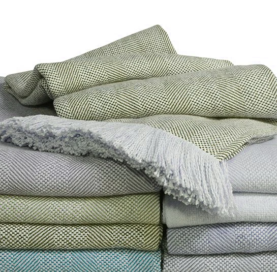 Cheap cost Cotton Blankets Weaves Waffle Jacquard Herring Bone Thermal Snag Free Leno Customized  Sizes Weights Designs Bulk