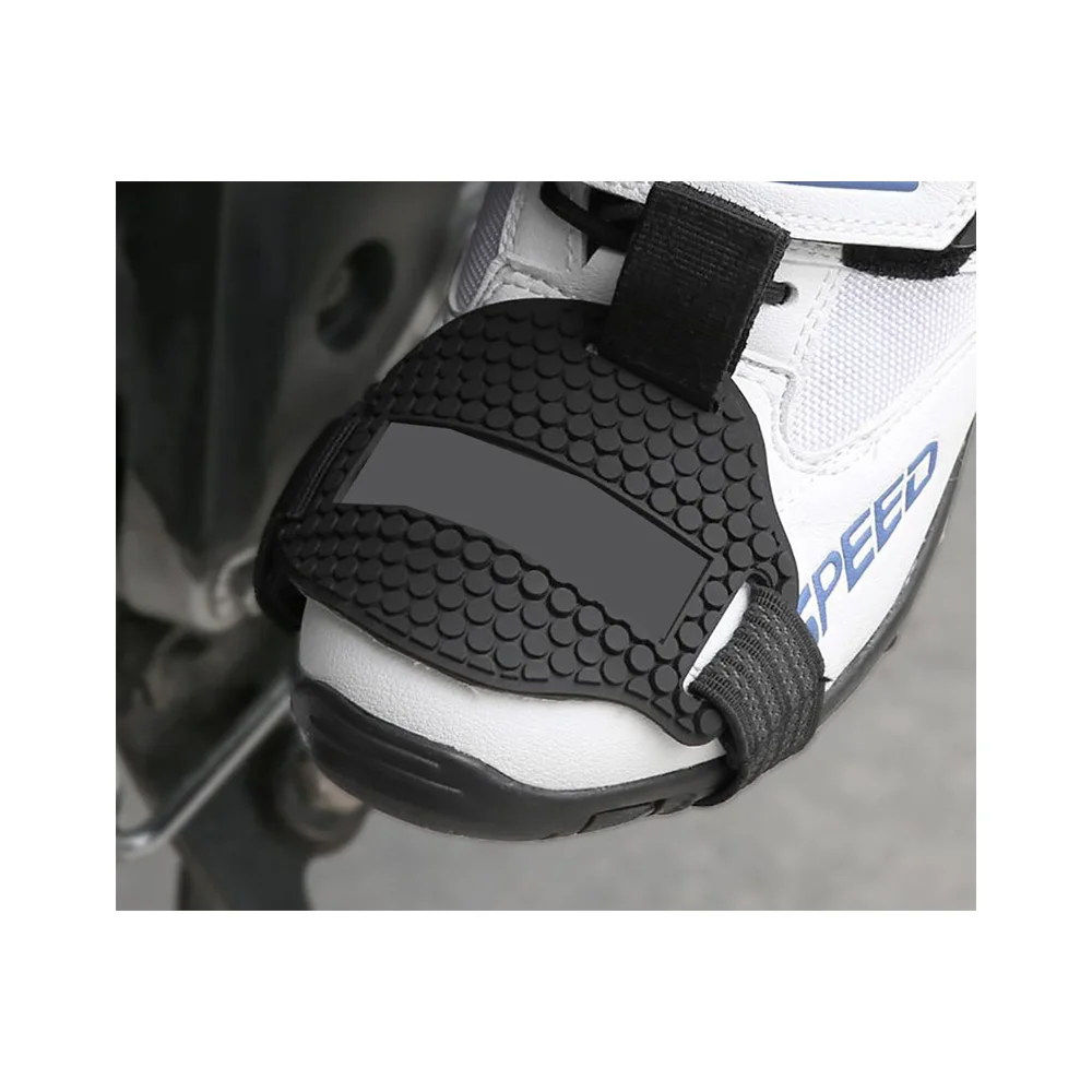 Регулируемая подушка переключения передач для мотоцикла, прочная легкая Защитная крышка для обуви для мотоцикла, запчасти для езды на мотоцикле