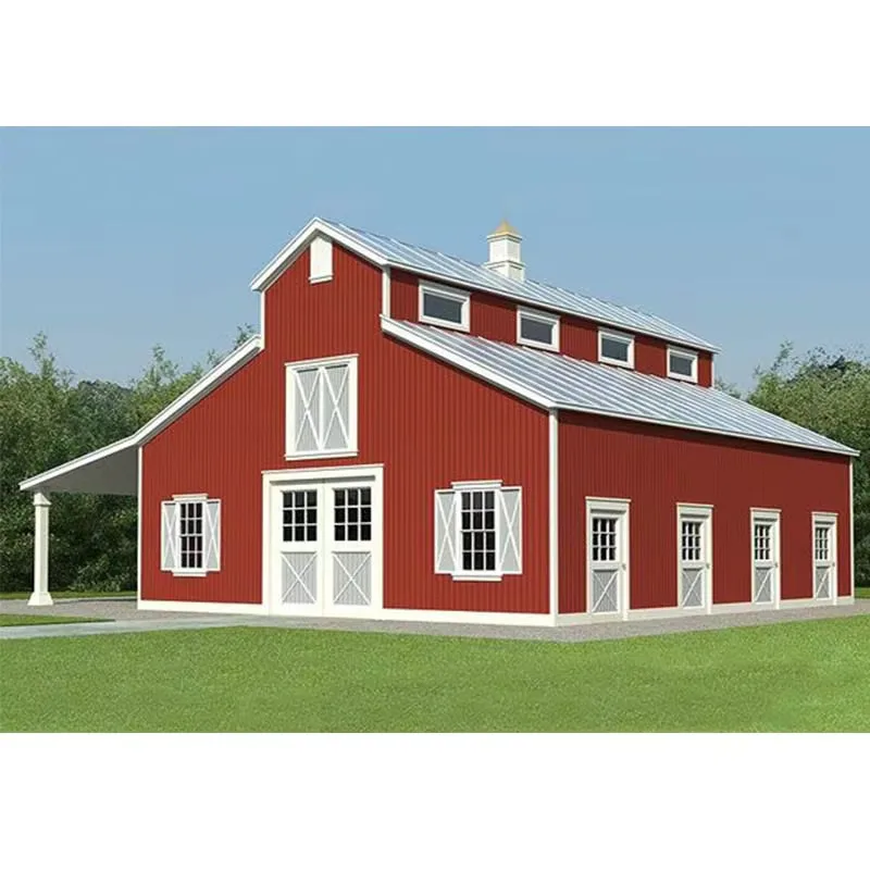 cheap prefabricated workshop prefab steel structure farm storage warehouse metal building kits