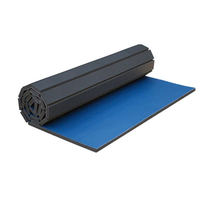 Blue Flexible Wrestling Tatami judo martial art matten Gym flooring