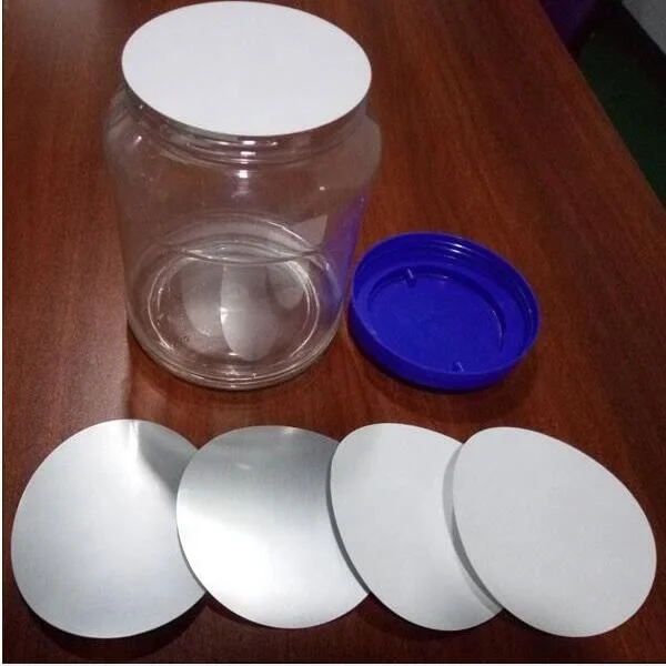 Free samples Aluminum Foil Sealing Liner Cap Liner For PP PE PET Glass bottle Jar