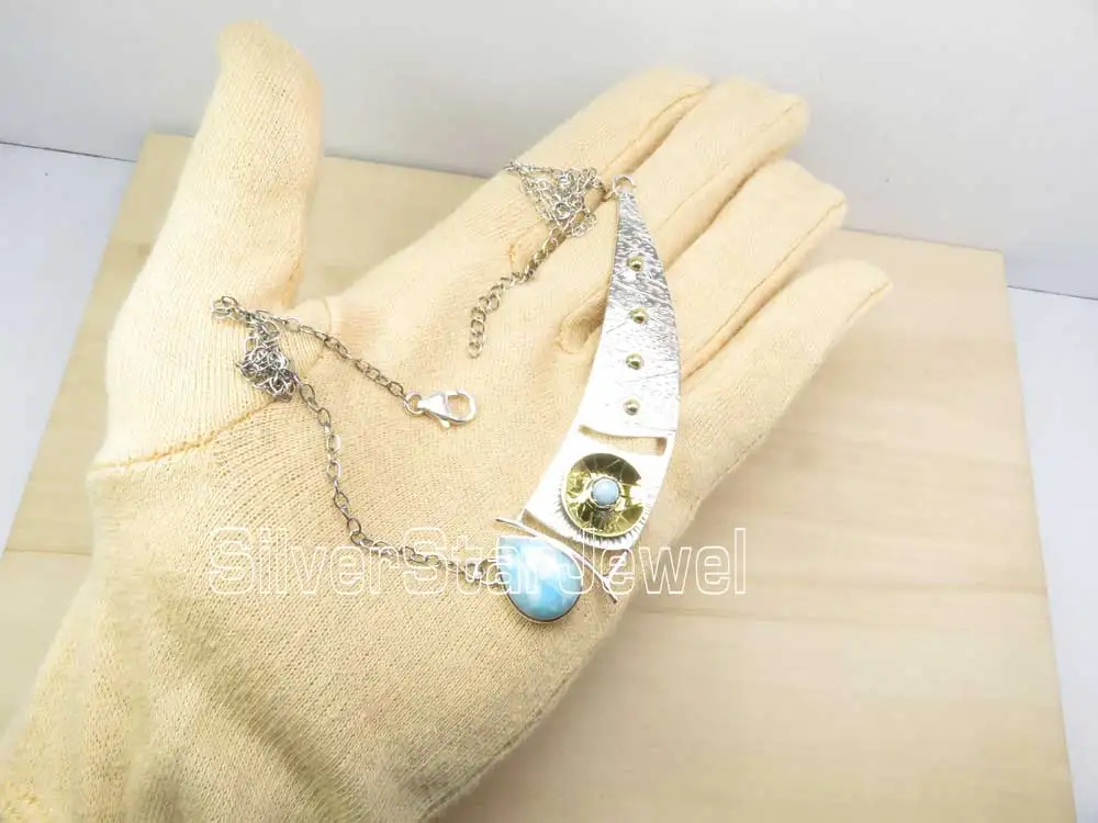 SilverStarJewel Sterling Silver Real Gemstone Jewellery Shop Necklaces Fashion Jewelry Online Non Tarnish Wholesale By Gram