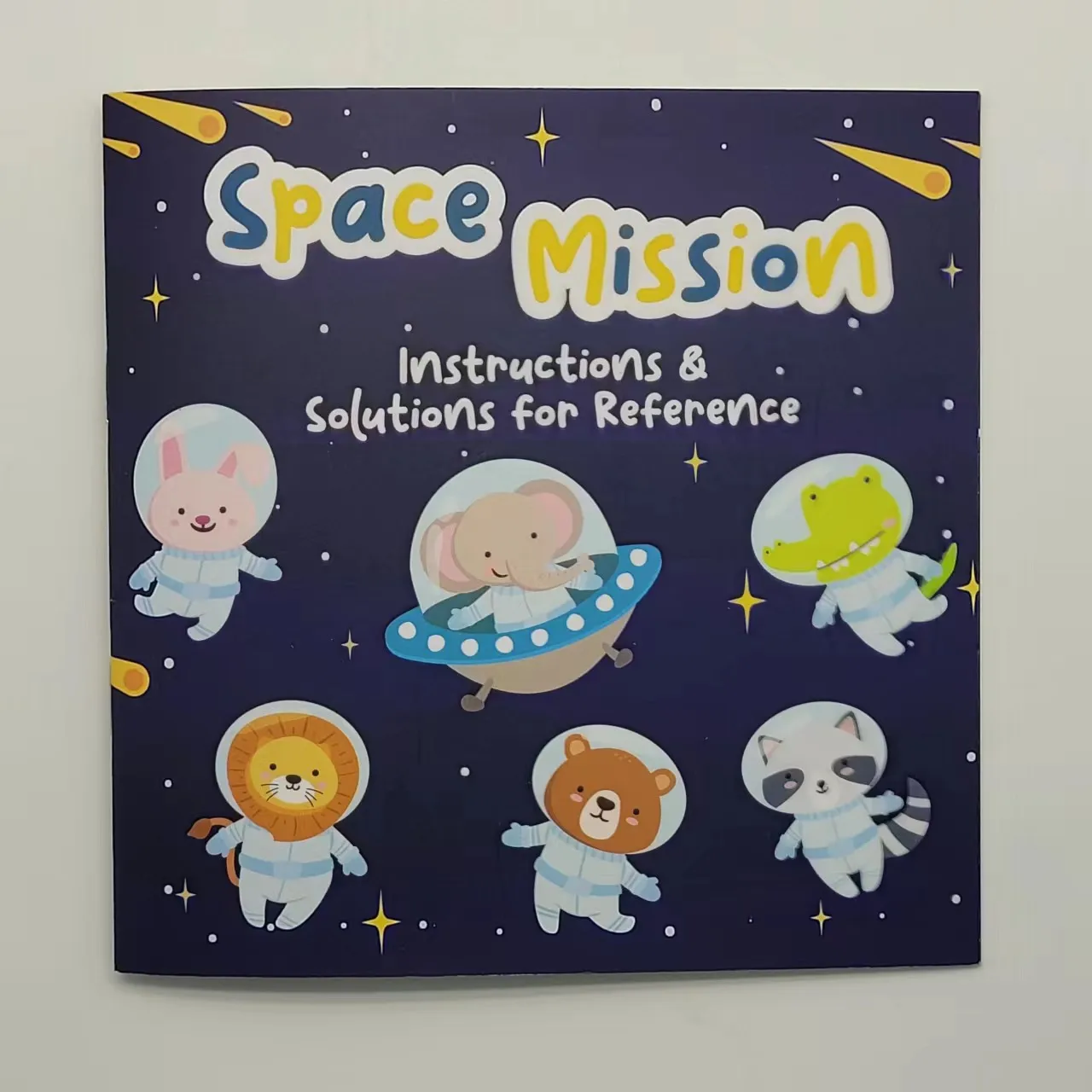 Space Mission board game high level TPE reusable TPR sticker washable custom OEM design waterproof vinyl sticker, Sudoku game