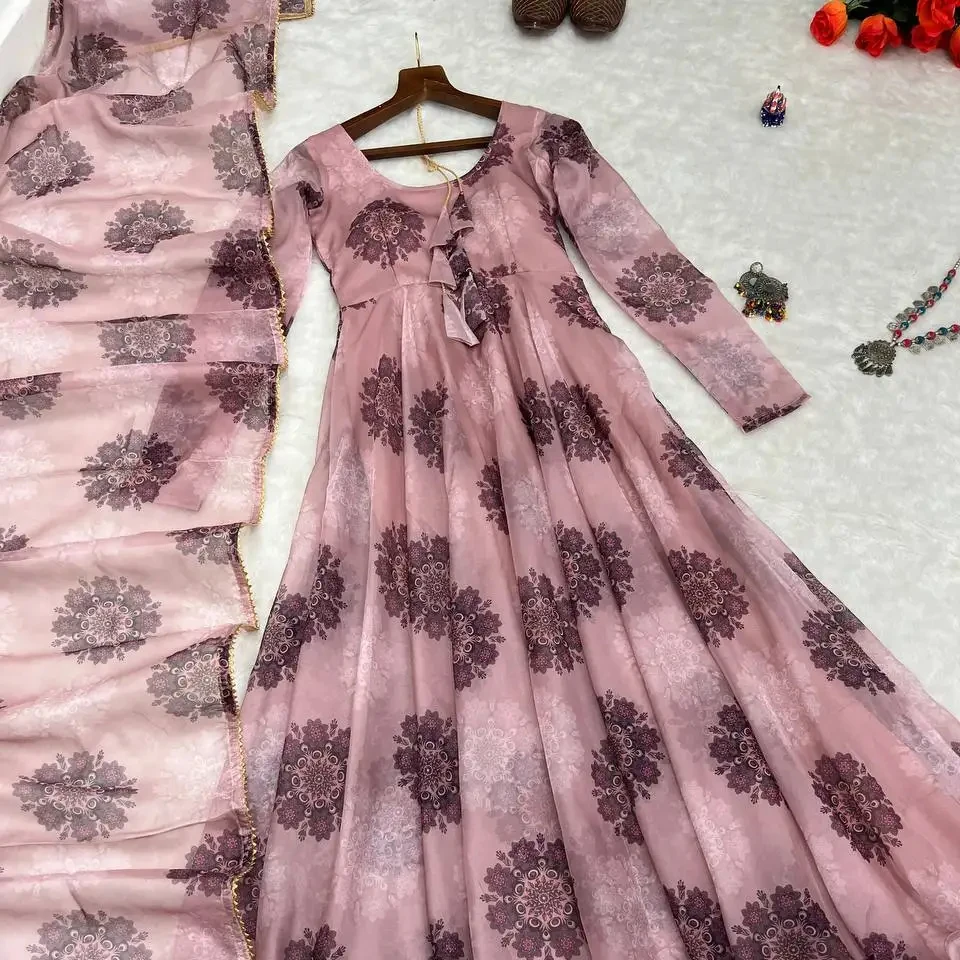 Новое традиционное индийское пакистанское платье FULPARI Salwar Kameez в стиле Анаркали для женщин оптовая цена Болливуд