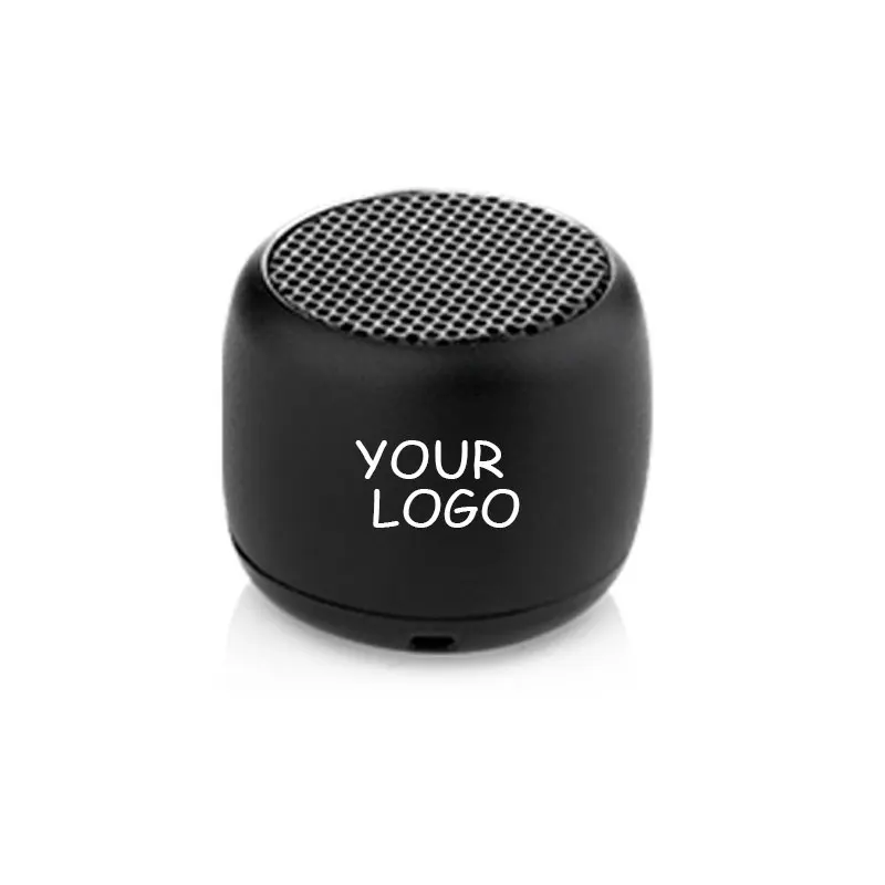 Custom LOGO Metal 2W Smart Mobile Gadgets Wireless Bluetooth Portable Speaker